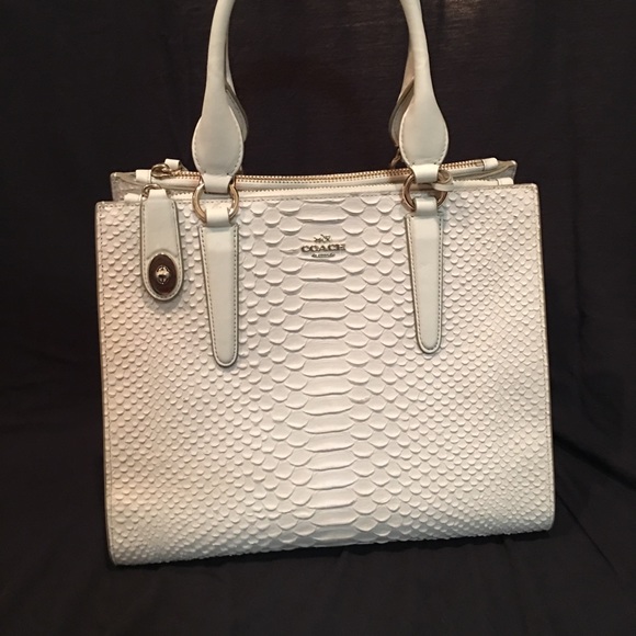 Coach Handbags - Coach Python Skin Purse